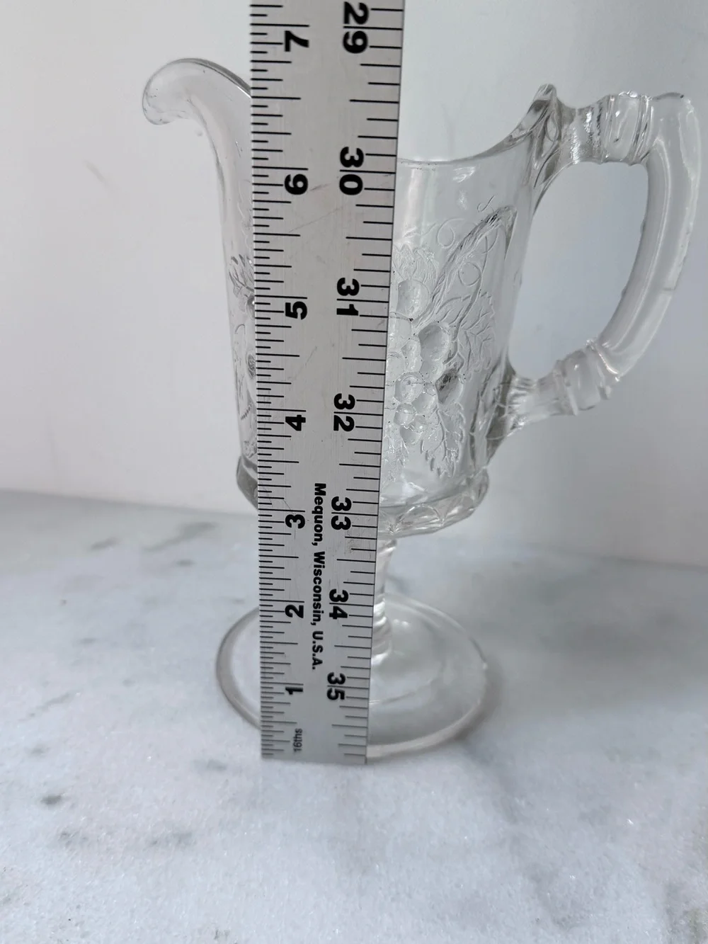 Dalzell Gilmore Leighton Strawberry & Currant or Three Fruits Milk EAPG Pitcher